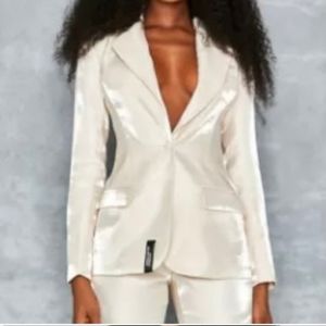 Mistress Rocks High Shine Tuxedo jacke S,   and the trousers M,  New without tag